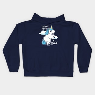 Fluffy unicorn Kids Hoodie